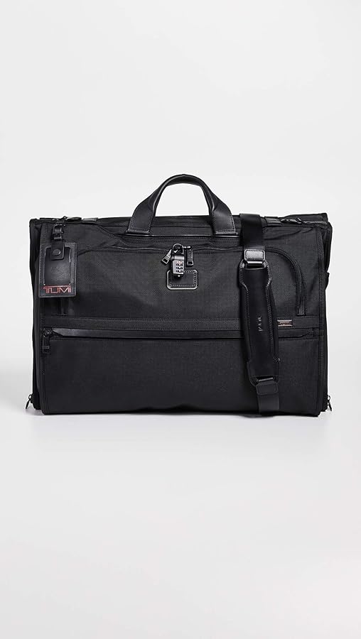 TUMI ビンテージ品、ブラック ガーメントバッグ 中古・古着通販】TUMI (トゥミ) ガーメントバッグ 未使用品